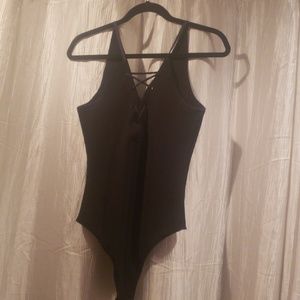 Express black bodysuit